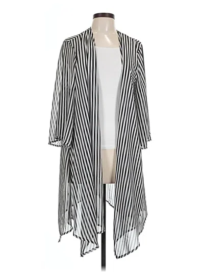 Pre-owned Torrid Kimono In Silver