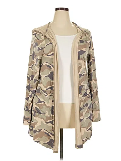 Pre-owned Torrid Kimono In Tan