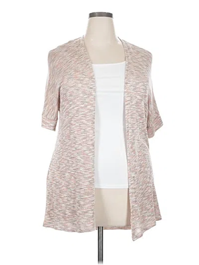 Pre-owned Torrid Kimono In Tan
