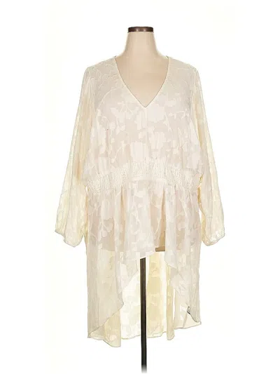 Pre-owned Torrid Kimono In White