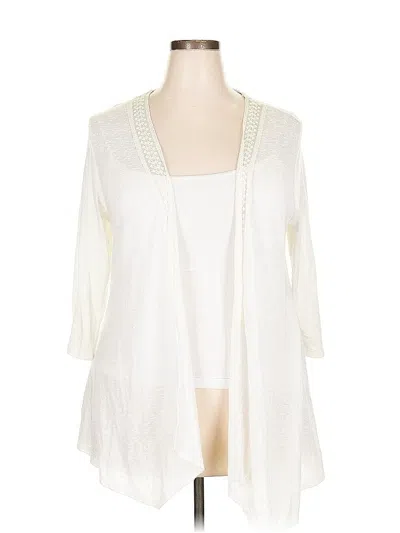 Pre-owned Torrid Kimono In White