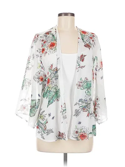 Pre-owned Torrid Kimono In White