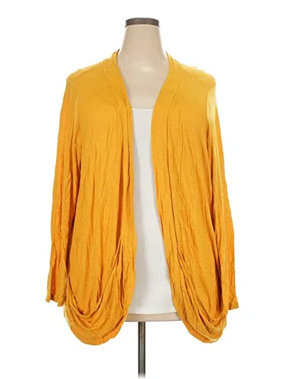 Pre-owned Torrid Kimono In Yellow