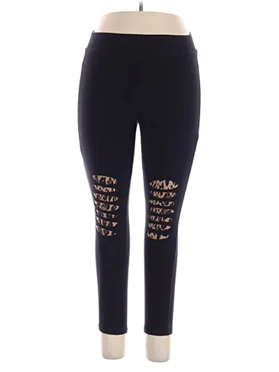 Pre-owned Torrid Leggings In Black