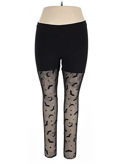 Pre-owned Torrid Leggings In Black