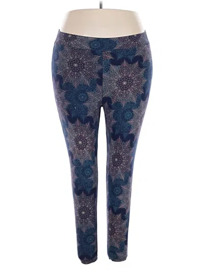 Pre-owned Torrid Leggings In Blue