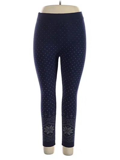 Pre-owned Torrid Leggings In Blue