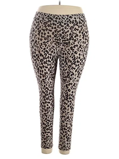 Pre-owned Torrid Leggings In Brown