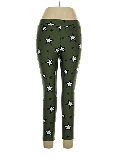Pre-owned Torrid Leggings In Green