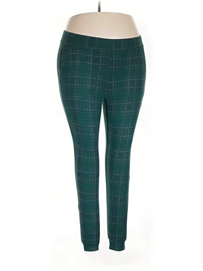 Pre-owned Torrid Leggings In Green