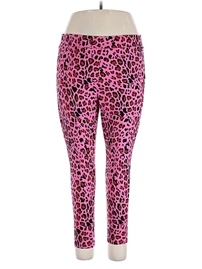 Pre-owned Torrid Leggings In Pink