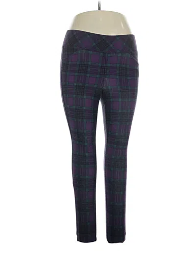 Pre-owned Torrid Leggings In Purple