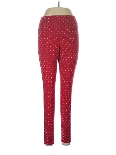 Pre-owned Torrid Leggings In Red