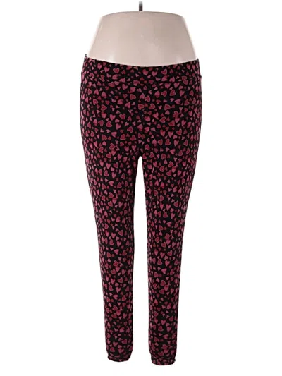Pre-owned Torrid Leggings In Red