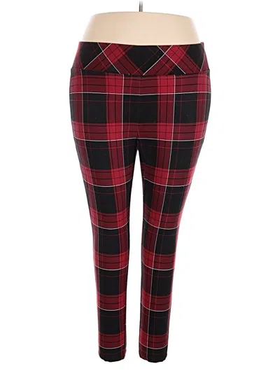Pre-owned Torrid Leggings In Red