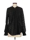 Torrid Long Sleeve Blouse In Black