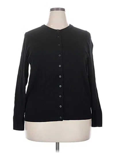 Pre-owned Torrid Long Sleeve Blouse In Black