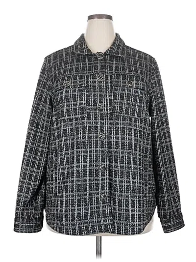 Pre-owned Torrid Long Sleeve Blouse In Gray