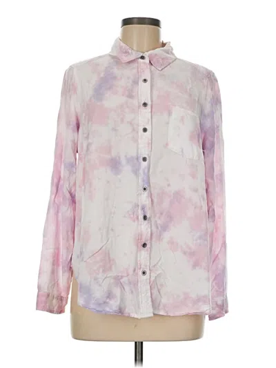 Pre-owned Torrid Long Sleeve Blouse In Pink