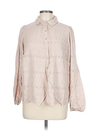 Pre-owned Torrid Long Sleeve Blouse In Pink