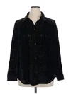 Torrid Long Sleeve Button Down Shirt In Black