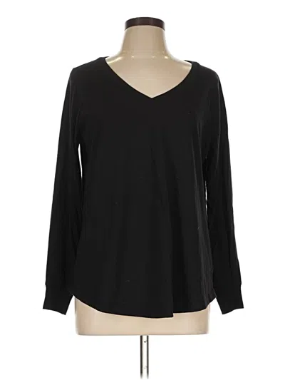 Pre-owned Torrid Long Sleeve T-shirt In Black