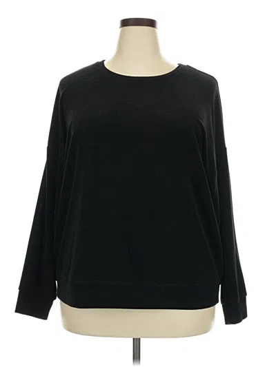 Pre-owned Torrid Long Sleeve T-shirt In Black