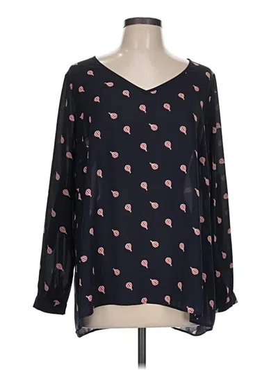 Pre-owned Torrid Long Sleeve T-shirt In Black