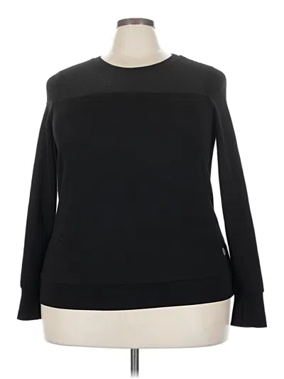 Pre-owned Torrid Long Sleeve T-shirt In Black
