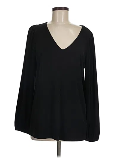 Pre-owned Torrid Long Sleeve T-shirt In Black