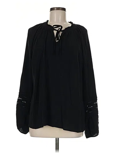 Pre-owned Torrid Long Sleeve T-shirt In Black
