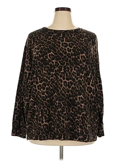 Pre-owned Torrid Long Sleeve T-shirt In Black