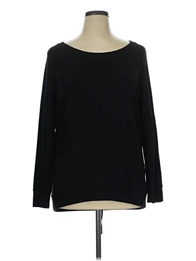 Pre-owned Torrid Long Sleeve T-shirt In Black