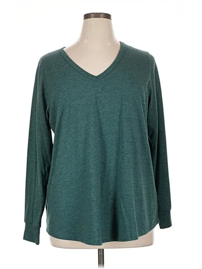 Pre-owned Torrid Long Sleeve T-shirt In Blue