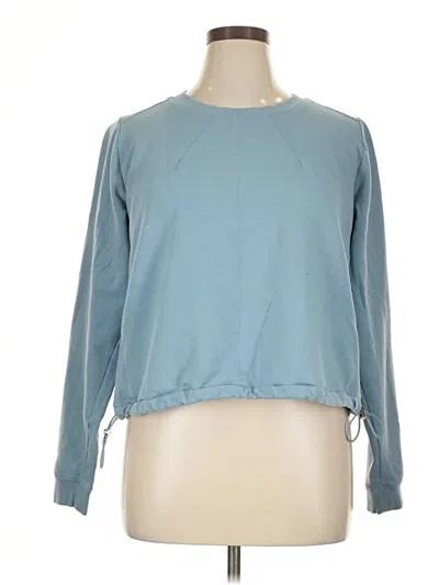 Pre-owned Torrid Long Sleeve T-shirt In Blue