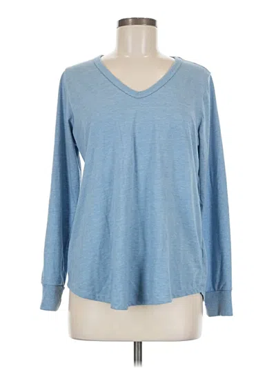 Pre-owned Torrid Long Sleeve T-shirt In Blue