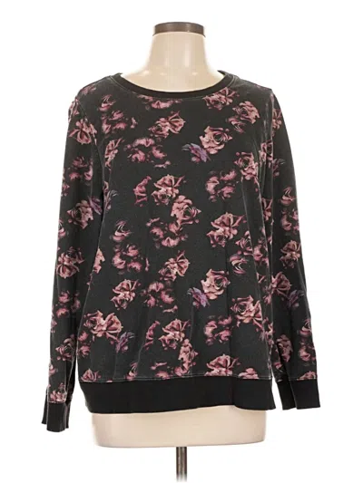 Pre-owned Torrid Long Sleeve T-shirt In Burgundy