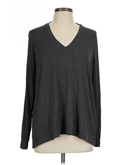 Pre-owned Torrid Long Sleeve T-shirt In Gray