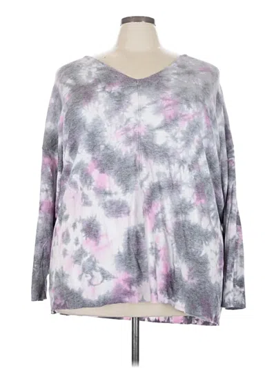 Pre-owned Torrid Long Sleeve T-shirt In Gray