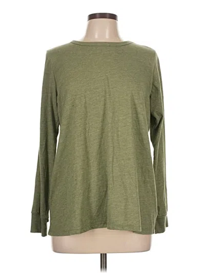 Pre-owned Torrid Long Sleeve T-shirt In Green