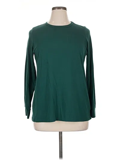 Pre-owned Torrid Long Sleeve T-shirt In Green