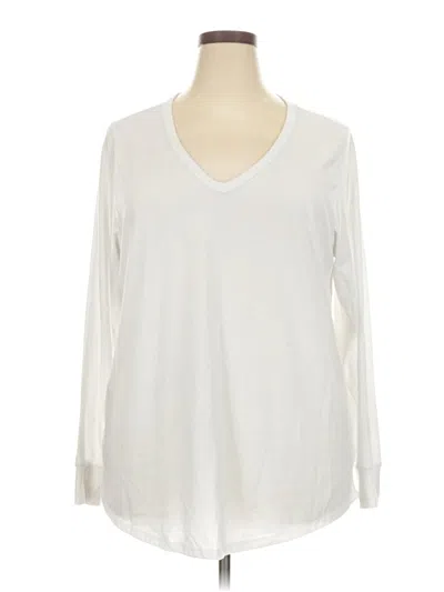 Pre-owned Torrid Long Sleeve T-shirt In Ivory