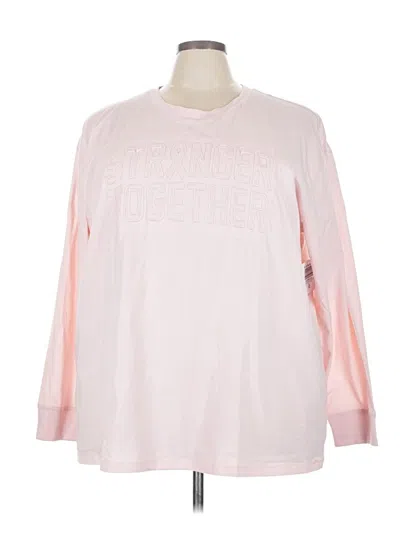 Torrid Long Sleeve T-shirt In Pink