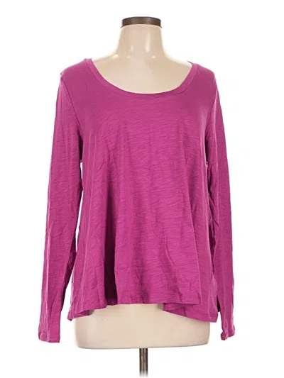 Torrid Long Sleeve T-shirt In Purple