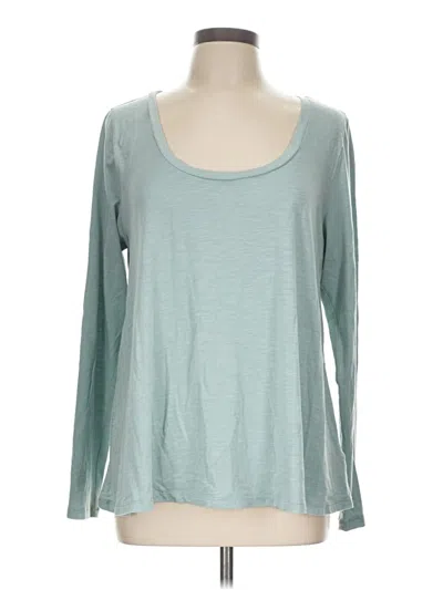 Pre-owned Torrid Long Sleeve T-shirt In Teal