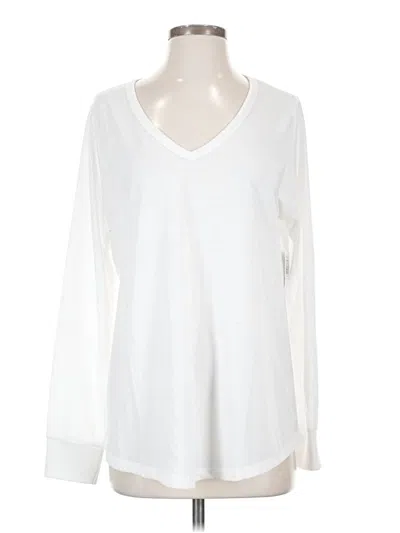 Torrid Long Sleeve T-shirt In White