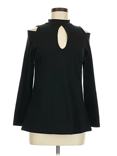 Pre-owned Torrid Long Sleeve Turtleneck In Black