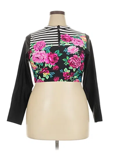 Pre-owned Torrid Long Sleeve Turtleneck In Black