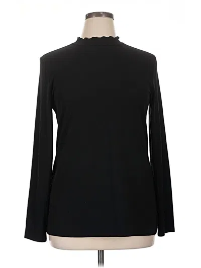 Pre-owned Torrid Long Sleeve Turtleneck In Black