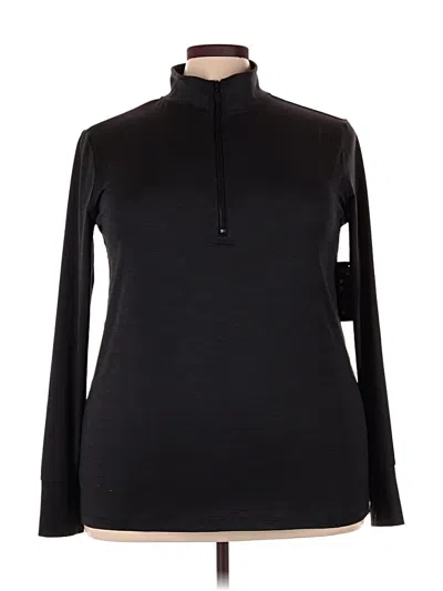 Pre-owned Torrid Long Sleeve Turtleneck In Black